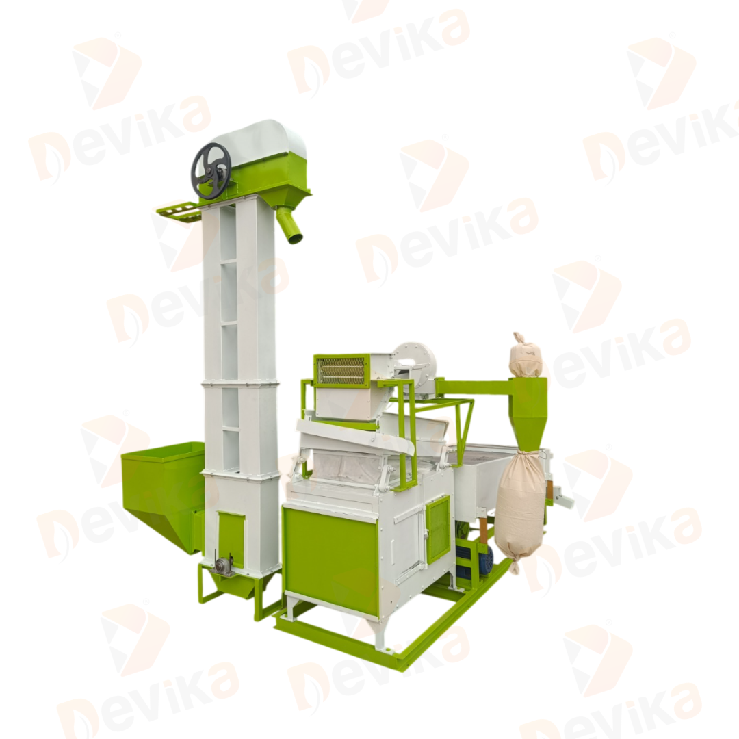 Grain Cleaning Machine - Multi Grain 1000 Kg/Hour Capacity